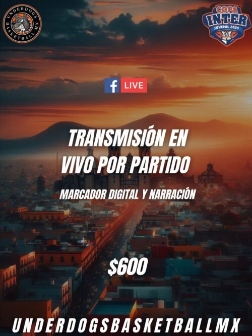 Transmisión en vivo Facebook Live